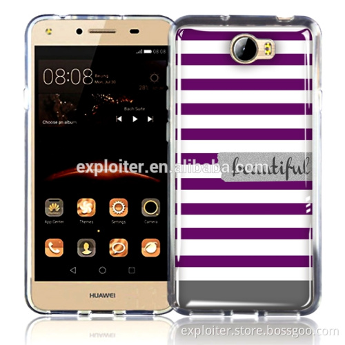 Wholesale ultra-thin soft epoxy cell phone cover for huawei y5ii